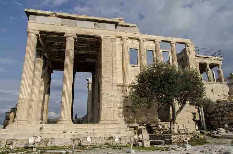 21 - Grecia - Atenas - La Acropolis - templo de Erecteion